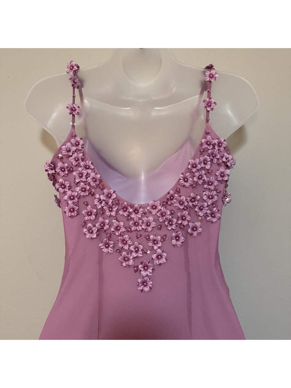 LAST DAY Sabrina the Teenage Witch Elisa Donovan Sue Wong Silk Floral Appliqué - Picture 7 of 9